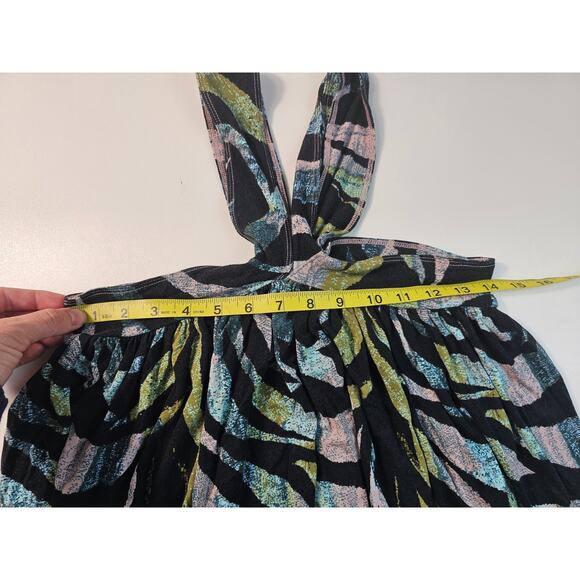 We the free people size XS boho flirty summer retro tank boho ombre zebra - Picture 9 of 10